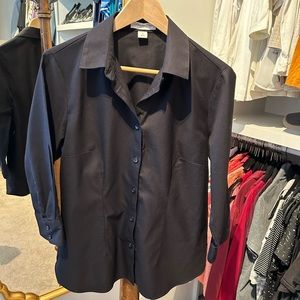 Coldwater Creek black button shirt